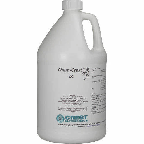 Promo ๐ Crest Ultrasonics Chem Crest 14 General Purpose Wash Solution - 5 Gallon Pail - Crest Ultrasonic 700014P โจ