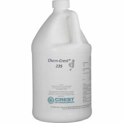 Best Sale ⭐ Crest Ultrasonics Chem Crest 235 Non-Caustic General Wash Solution - 4 x 1 Gallon Bottle - Crest Ultrasonic 700235C 🎁