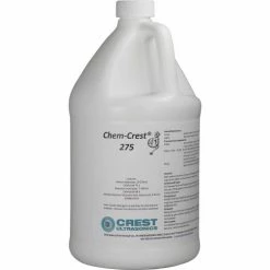 Hot Sale 😉 Crest Ultrasonics Chem Crest 275 Alkaline Wash Solution - 4 x 1 Gallon Bottle - Crest Ultrasonic 700275C 🔔