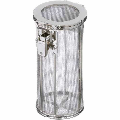 Flash Sale ๐ฏ Marlin Steel Round Mesh Basket 3-3/16"Dia. x 6-1/2"H - Stainless Steel - Price Each for Qty 5+ ๐