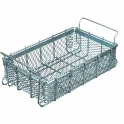 Cheap 😉 Marlin Steel Material Handling Basket 16"L x 10"W x 3-15/16"H - Plain Steel - Price Each for Qty 5+ 😍