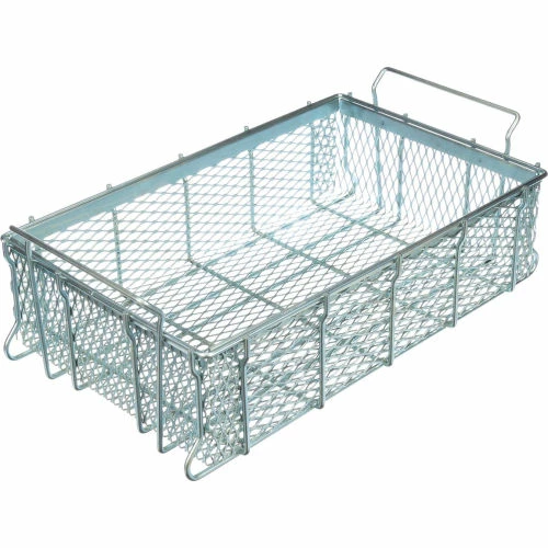 Hot Sale โ Marlin Steel Material Handling Basket 21"L x 13-1/4"W x 5-7/16"H Plain Steel - Price Each for Qty 5+ โญ