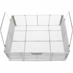 Wholesale 🥰 Marlin Steel Wire Basket 21"L x 17"W x 6-1/2"H 0.25" Wire - Stainless Steel - Price Each for Qty 5+ ✨