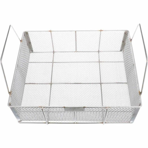 Best Sale ๐ Marlin Steel Wire Basket 21"L x 17"W x 6-1/2"H 0.25" Wire - Stainless Steel - Price Each for Qty 1-4 โค๏ธ