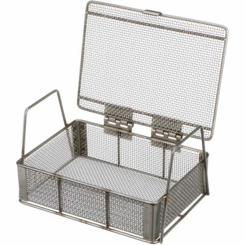 Budget ๐ Marlin Steel Small Parts Wire Basket 10 Openings / Inch 7x5x2 Stainless Steel Price Each for Qty 1-4 โ