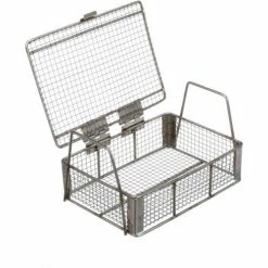 Best Pirce 😀 Marlin Steel Small Parts Wire Basket 4 Openings / Inch 7x5x2 Stainless Steel Price Each for Qty 1-4 ⌛