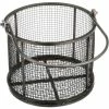Wholesale ⭐ Marlin Steel Round Wire Basket 8-5/8"Dia. x 6-5/8"H 0.25" Wire Plain Steel - Price Each for Qty 1-4 🎁