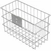 Best Sale 🎁 Marlin Steel Wire Mounting Mesh Basket 14"L x 7"W x 9"H Plain Steel, Gray, Price Each for Qty 1-4 ⌛