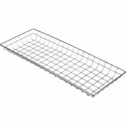 Flash Sale ❤️ Marlin Steel Nesting Basket 00-127-12 Chrome Plated Steel - 26"L x 10"W x 2"H Price Each for Qty 1-4 👍