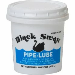 New 🛒 Black Swan Pipe-Lube, 1 Pt. - Pkg Qty 12 👏