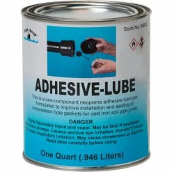 Coupon 🤩 Black Swan Adhesive-Lube, 1 Qt. - Pkg Qty 12 😀